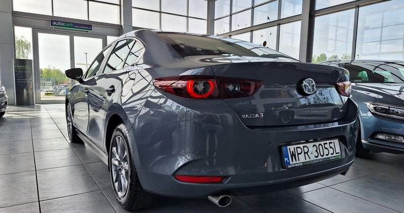 Mazda 3 cena 114900 przebieg: 29660, rok produkcji 2022 z Brzostek małe 781